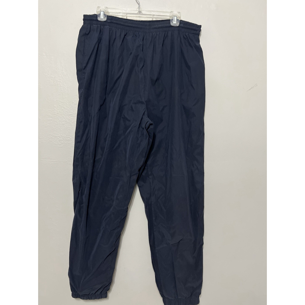 Original Penguin Men’s Sport Joggers Drawstring Waist Dark Blue Soft Blend Large